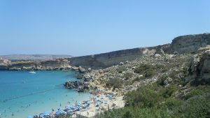 malta beach bay and family activities