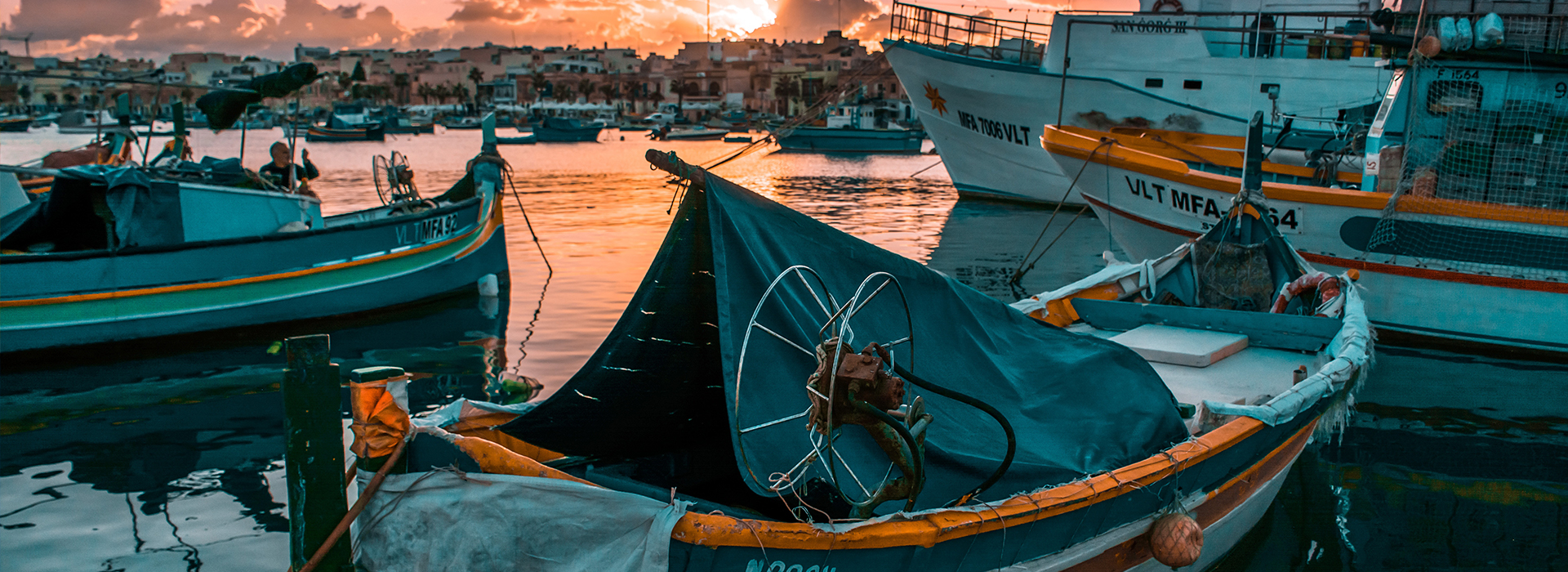 Marsaxlokk And Blue Grotto Boat Trip Bus Sightseeing Tour Malta