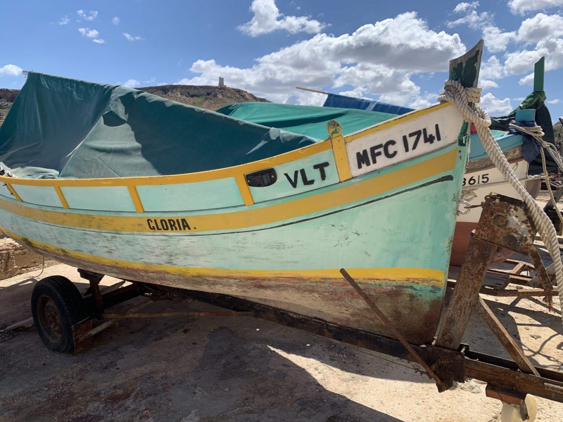 Boat in Mgarr